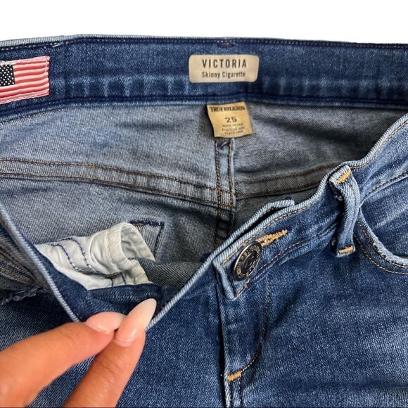 True Religion Victoria Skinny Cigarette Jeans - Picture 5 of 10